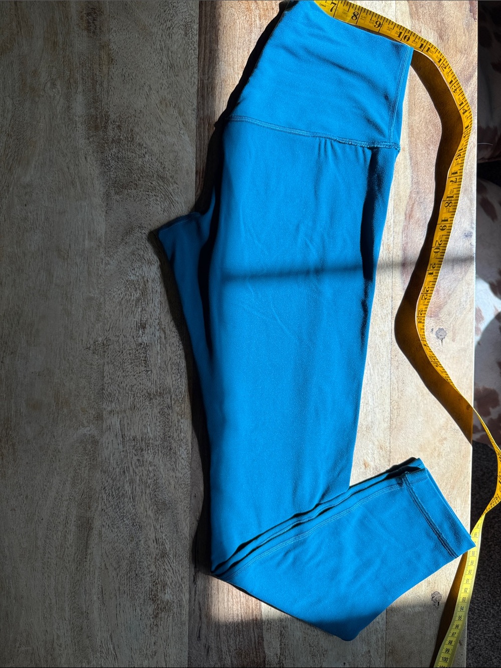 lululemon Align size 6 Teal High-Rise Leggings